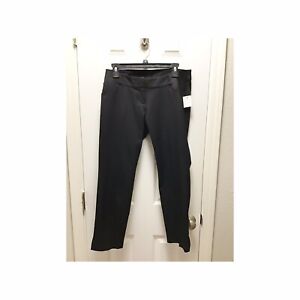 A Pea in the Pod Womens Black Crop Pants Career Maternity Size Small NEW