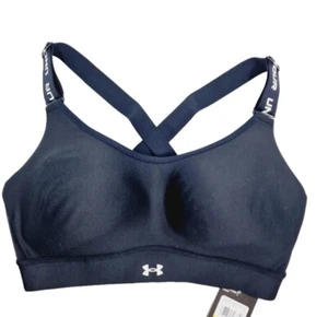 Under Armour Medium Support Fitted UA Infinity Mid 2.0 Sports Bra Large D-DD L - Picture 1 of 13