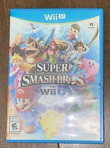 Working Super Smash Bros. Nintendo Wii U completo con manual - Imagen 1 de 3