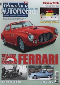 L'AVENTURE AUTOMOBILE 1 FERRARI 1947 1952 DUBONNET DOLPHIN RENE MÜTZE DJET - Bild 1 von 2