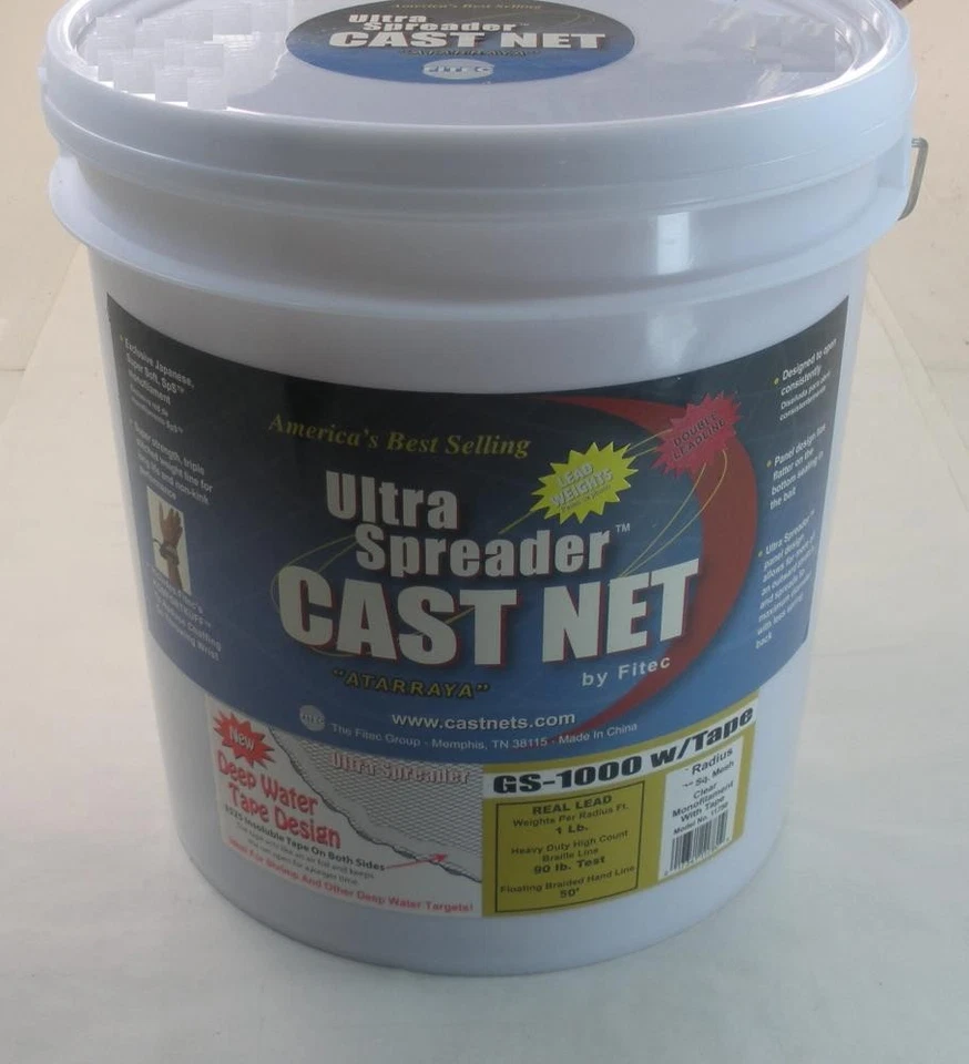 Red fundida ultra esparcidor Fitec 11780 8 ft radio 5/8" malla Foto 1 de 1