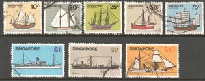 SINGAPORE 1980 SHIPS - Foto 1 di 2