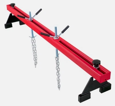 1000lbs Engine Support Bar Motor Transverse Lifter Dual Hook Cross Hoist Holder - Image 1 of 4