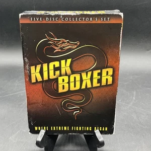 Kickboxer Five Disc Collector's Box Set DVD Kickboxer 1-5 Jean Claude Van Damme - Picture 1 of 6