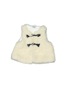 Nannette Girls Ivory Sweater Vest 5 - Picture 1 of 2