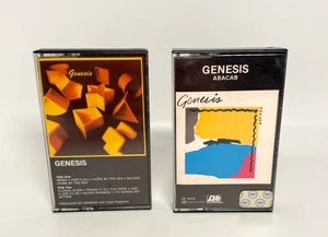 1980’S Genesis Self Title & Abacab Cassetts Atlantic - Picture 1 of 5