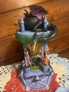 Disney Villians Hourglass Snow Globe Featuring Iconic Villains-Rare and Retired - Picture 1 of 19