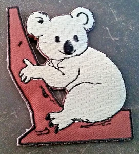 KOALA BEAR Patch Embroidered IRON ON or SEWN NEW - Picture 1 of 1