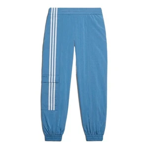 Size 2XL - Adidas Originals Ivy Park Unisex Nylon Track Pants, Light Blue. - Picture 1 of 7