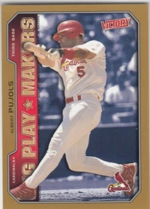2002 Albert Pujols UD Victory Big Play Makers GOLD PARALLEL #542 - Cardinals - Imagen 1 de 1