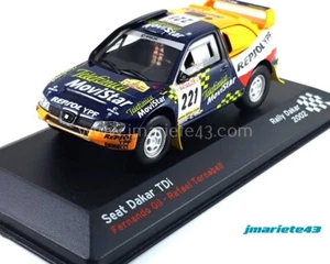 Seat Dakar Tdi @221 F. Gil - R. Tornabell Rally Dakar 2002 1:43 - Foto 1 di 5