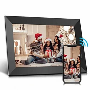 Jeemak Digital Picture Frame 10.1 inch WiFi Photo Frame with HD Touch Screen Aut - Picture 1 of 6