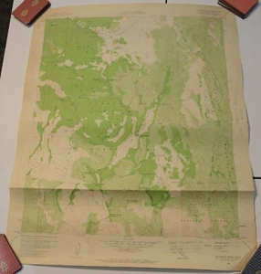 CUYAMACA PEAK Quadrangle California USGS Topographic Map 1960 Vintage 27x22 - Picture 1 of 15