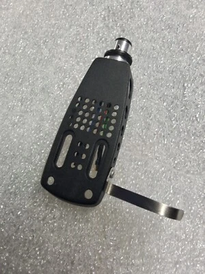 VINTAGE Style ALUM Headshell BLACK. W/ Gold plate copper Wire Leads! US Shipped. - Image 1 of 3