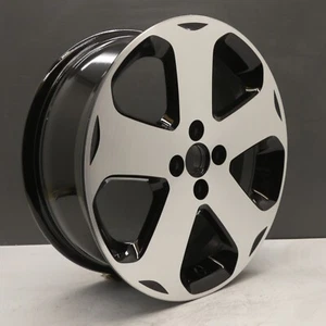 KIA RIO 3 SCHWARZ DIAMANTSCHLIFF 17 ZOLL ALUFELGE FELGE 6,5J OEM 52910.1W400 ORIGINAL X1 - Bild 1 von 14