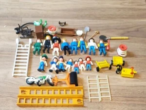 Playmobil Geobra 1973 Figures Accessories Bundle - Picture 1 of 7