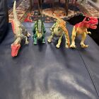 Dinosaurs X4 Job Lot Figures Static Toy Joint &Tail Movement Model Learning10”