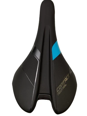 Giant CONTACT SL MEN NEUTRAL STAINLESS RAIL Racing Saddle Blue  NEW - Image 1 of 4