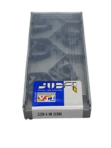 X5 Iscar 22IR 6 Un IC908 Inserti Carburo Interno Filettatura Punte UNC UNF IS2 - Picture 1 of 2