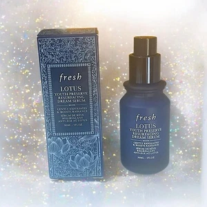 FRESH Lotus Youth Preserve Resurfacing Dream Serum 30 ml 1 fl oz New In Box - Picture 1 of 24