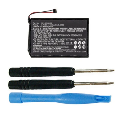 Batería 361-00066-00 para Garmin Nuvi 2757, 2797, 2689LMT, Dezl 760LMT, 770LM GPS Foto 1 de 4