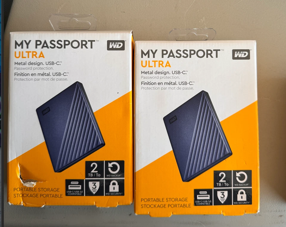 WD - My Passport Ultra for Mac 2TB External USB 3.0 Portable Hard Drive - Image 1 of 1