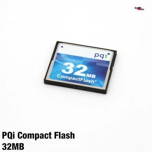 PQI 32MB COMPACT FLASH CF CARTE Thinclient HP IGEL CANON NIKON FSC FUTRO - Photo 1/2