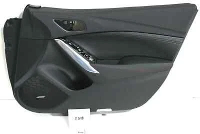 Nuevo panel de moldura de puerta delantero derecho Mazda 2014-2015 Mazda6 6 GJS5-68-420M 04 negro OEM Foto 1 de 4
