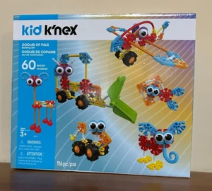 KID K’NEX - Oodles of Pals Bauset - 116 Teile - 60 Builds - Knex - NEU - Bild 1 von 4