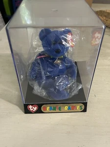 TY Beanie Baby - CLUBBY - RARE- STILL IN ORIGINAL PACKAGING!!! IN OFFICIAL CASE - Picture 1 of 7