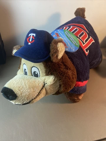 Minnesota Twins MLB mascot T.C. Bear Pillow Pet (New with Tags) Cover