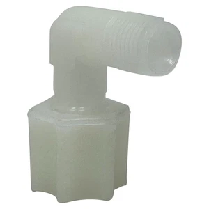 Codo macho de nailon estilo Jaco 40-4-2-N-O 1/4" tubo OD x 1/8" MPT (paquete de 70) - Imagen 1 de 5