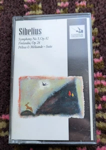 Cassette Tape Sibelius Symphony No 5 Finlandia Pelleas & Melisande Suite - Bild 1 von 2