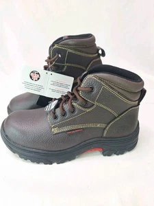 Skechers Burgin Tarlac Steel Toe Work Boots, Mens Size 8, Style 77143 - Picture 1 of 8