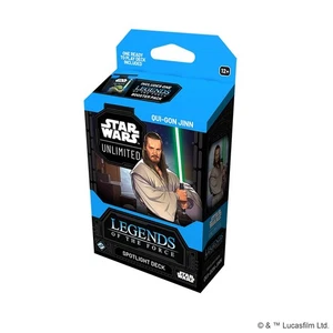 Star Wars Unlimited Legends of the Force Spotlight Deck QUI-GON JINN - NEW - Picture 1 of 1