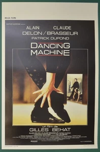 DANCING MACHINE (1990) Original Belgian Movie Poster - Alain Delon, Gilles Behat - Picture 1 of 1