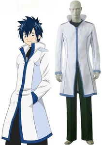 Fairy Tail grau Fullbuster Anzug Cosplay Kostüm Halloween Maßanfertigung - Bild 1 von 5