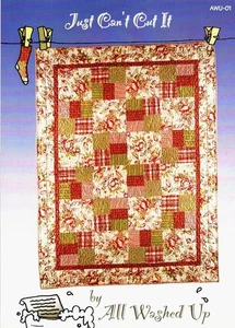 Patrón de edredón Just Can't Cut It de All Washed Up AWU-01 - Imagen 1 de 2