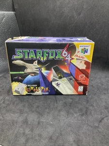 Nintendo~ N64~ 1997~ Starfox 64~ **Solo caja vacía** Sin manual, sin juego - Imagen 1 de 24