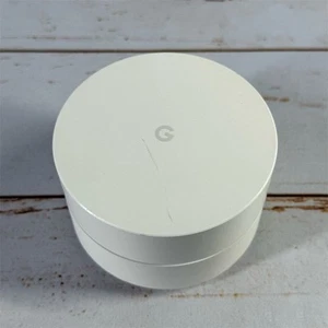 Google WiFi Mesh Router Dual-Band White Ethernet Connectivity - Picture 1 of 5