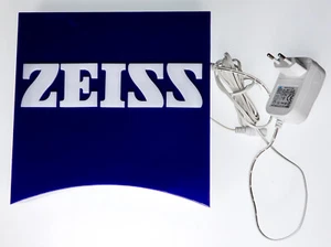 Zeiss 20x20cm Light Sign ............. Minty - Picture 1 of 10