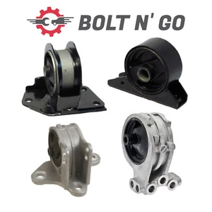 4PCS Engine Motor & Trans Mount Fits Mitsubishi Eclipse 96-99 2.0L w/o Turbo - Bild 1 von 12