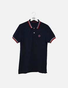 Polo S CH Carolina Herrera Hombre Azul Marino Cuello Rojo y Blanco Talla S NUEVO - Imagen 1 de 3