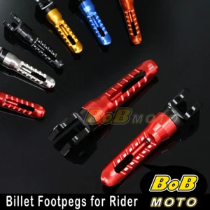 Rider Front Foot Pegs Footrests Fit Aprilia RSV4 1000 R Factory Tuono V4 R 125 - Picture 1 of 15