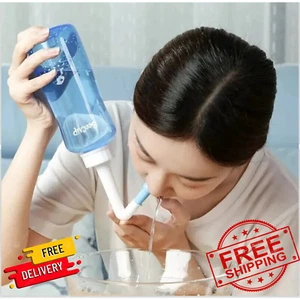 300ml Nasal Wash Bottle – Sinus Rinse & Irrigation System for Adults & Children - Picture 1 of 7