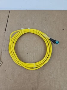 LiYY CONTACT SENSOR-RECEPTACLE YELLOW CABLE 4 X 0.34 MM E238831 - Picture 1 of 5