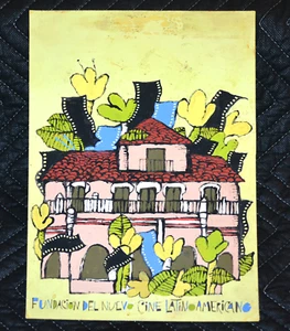 Póster Original 1981 Maqueta Fundación Hogar América Latina Casa. Pintura Bellas Artes - Imagen 1 de 4