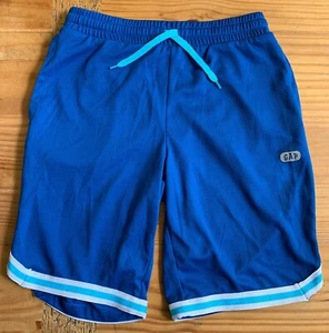 Gap Fit Boy’s Size XL Blue Elastic Waist Athletic Gym Shorts EUC - Picture 1 of 4