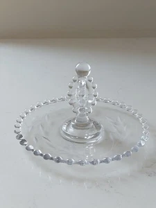 Imperial Glass Candlewick Center Handle Lemon Tray - Picture 1 of 8