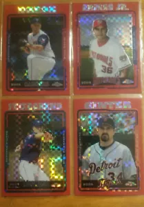 2005 Topps Chrome w/update Red X-Fractors /25 /65 you Pick choice - Picture 1 of 1